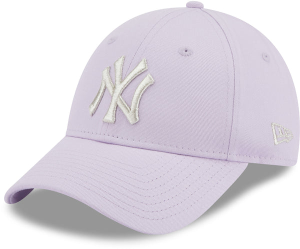 Womens New York Yankees New Era 9Forty Metallic Logo Light Purple
