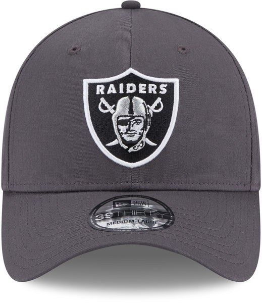 Las Vegas Raiders Black 39THIRTY Cap