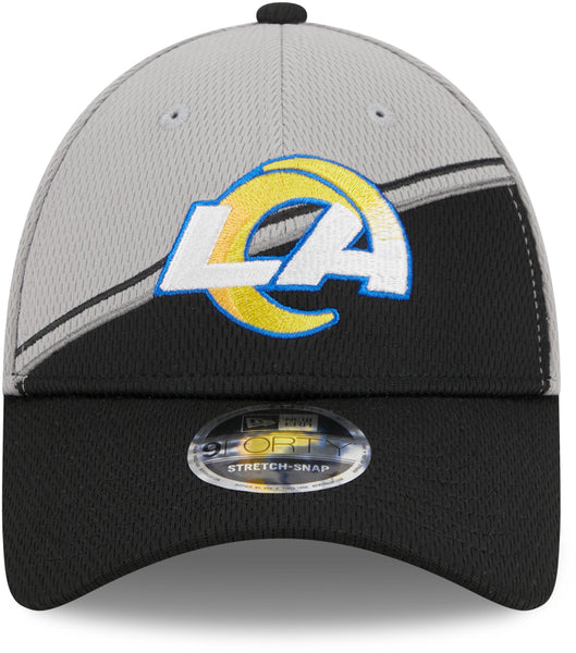 New Era Caps Los Angeles Rams 9FORTY Trucker Hat White