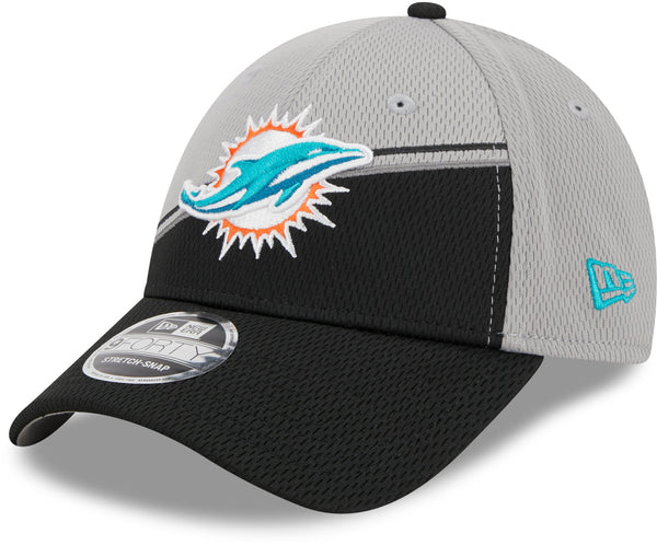 New Era 9FORTY STRETCH SIDELINE 2023 MIAMI DOLPHINS - Cap - grey