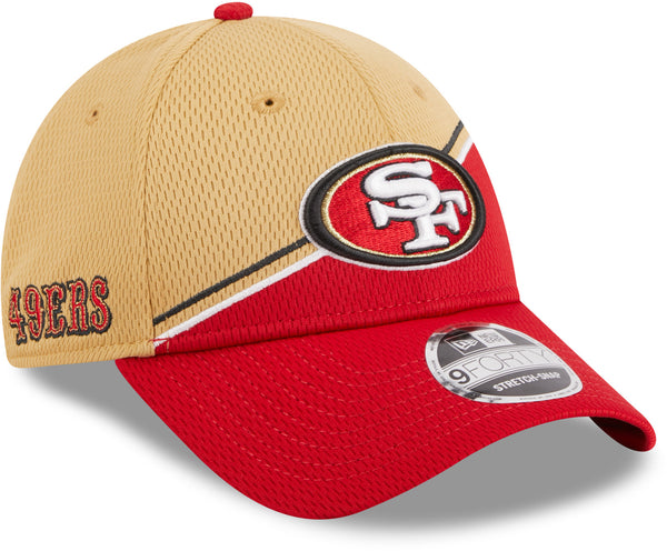 San Francisco 49ers New Era Gold/Red 2023 Sideline 59FIFTY Fitted Hat - Men's, 7 5/8 / Gold/Red