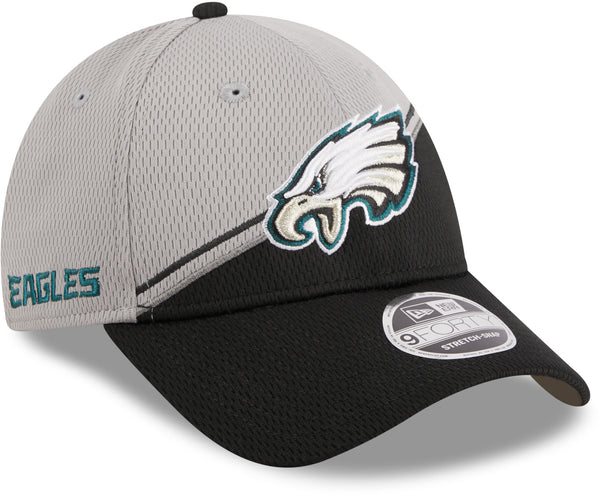 Men's New Era Black Philadelphia Eagles Classic 9FIFTY Trucker Snapback Hat