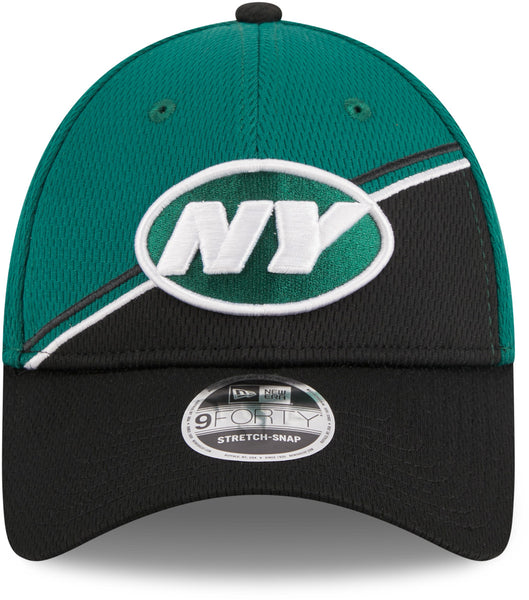 New Era Men's New York Jets 9Forty Green Adjustable Hat