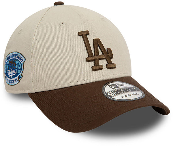 Los Angeles Dodgers New Era 9Forty World Championship Contrast