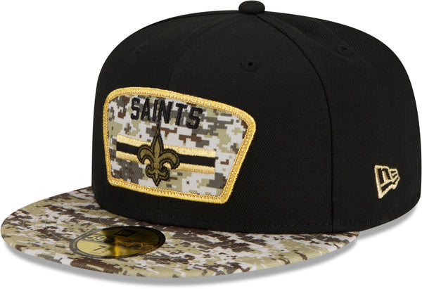 New Era Black/Camo NFL 2021 Salute to Service 59FIFTY Fitted Hat