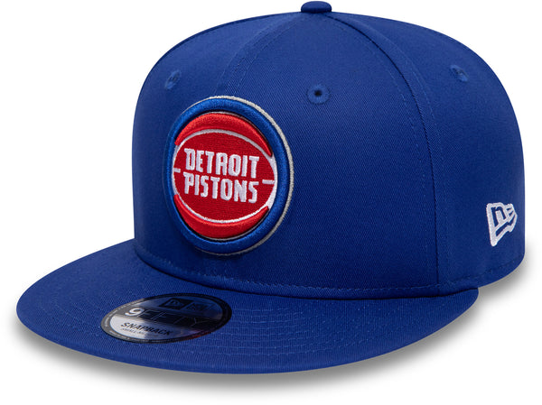 New Era Detroit Pistons Blue 9FIFTY Adjustable Hat, Men's