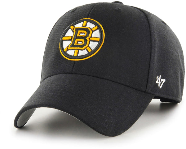 Boston Bruins 47 Brand MVP NHL Team Camel Snapback Cap