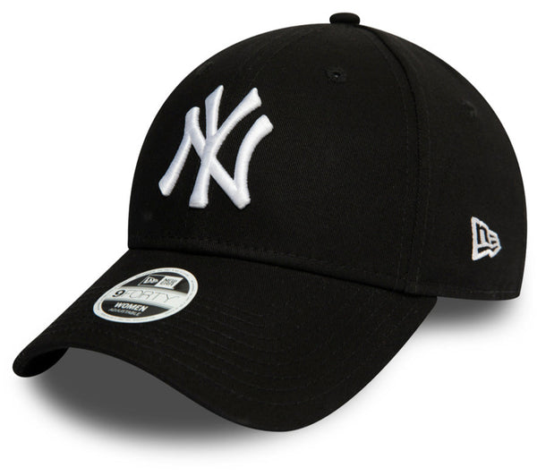 Womens New York Yankees New Era 9Forty Essential Black Baseball Cap –  lovemycap