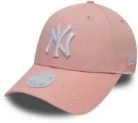 Gorra de béisbol ajustable rosa NY Yankees 940 de New Era para niña