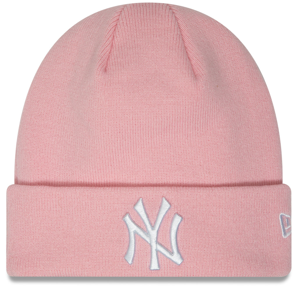 New York Yankees New Era Team Cuff Knit Pink Beanie