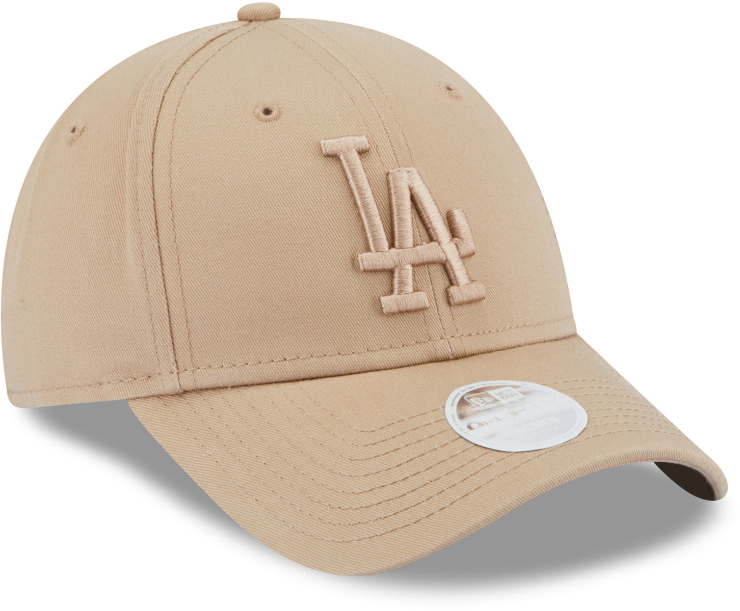 Womens Los Angeles Dodgers New Era 9Forty Essential Camel Baseball Cap ...