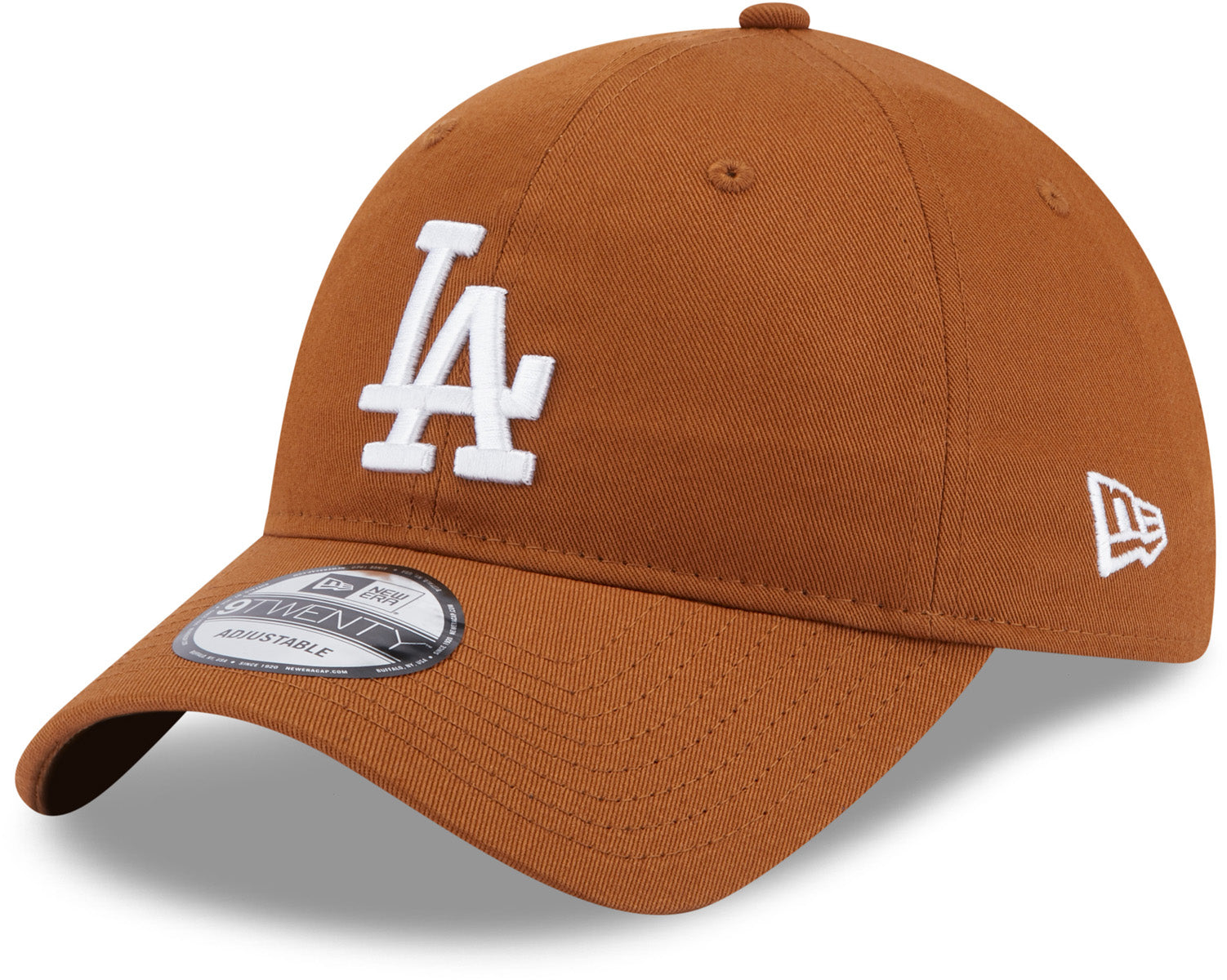 San Diego Padres New Era MLB 9FORTY 940 Adjustable Cap Hat Brown Crown/Visor Orange Logo