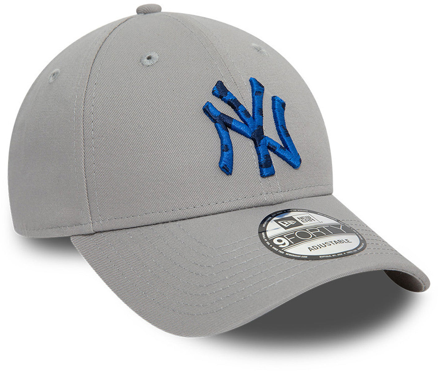 Official New Era New York Yankees MLB Seasonal Infill Heather Grey