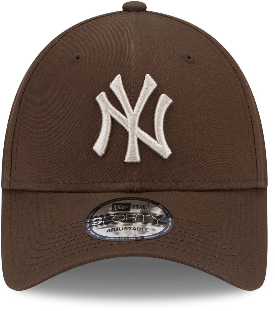 New York Yankees New Era 9Forty League Essential Walnut Baseball Cap