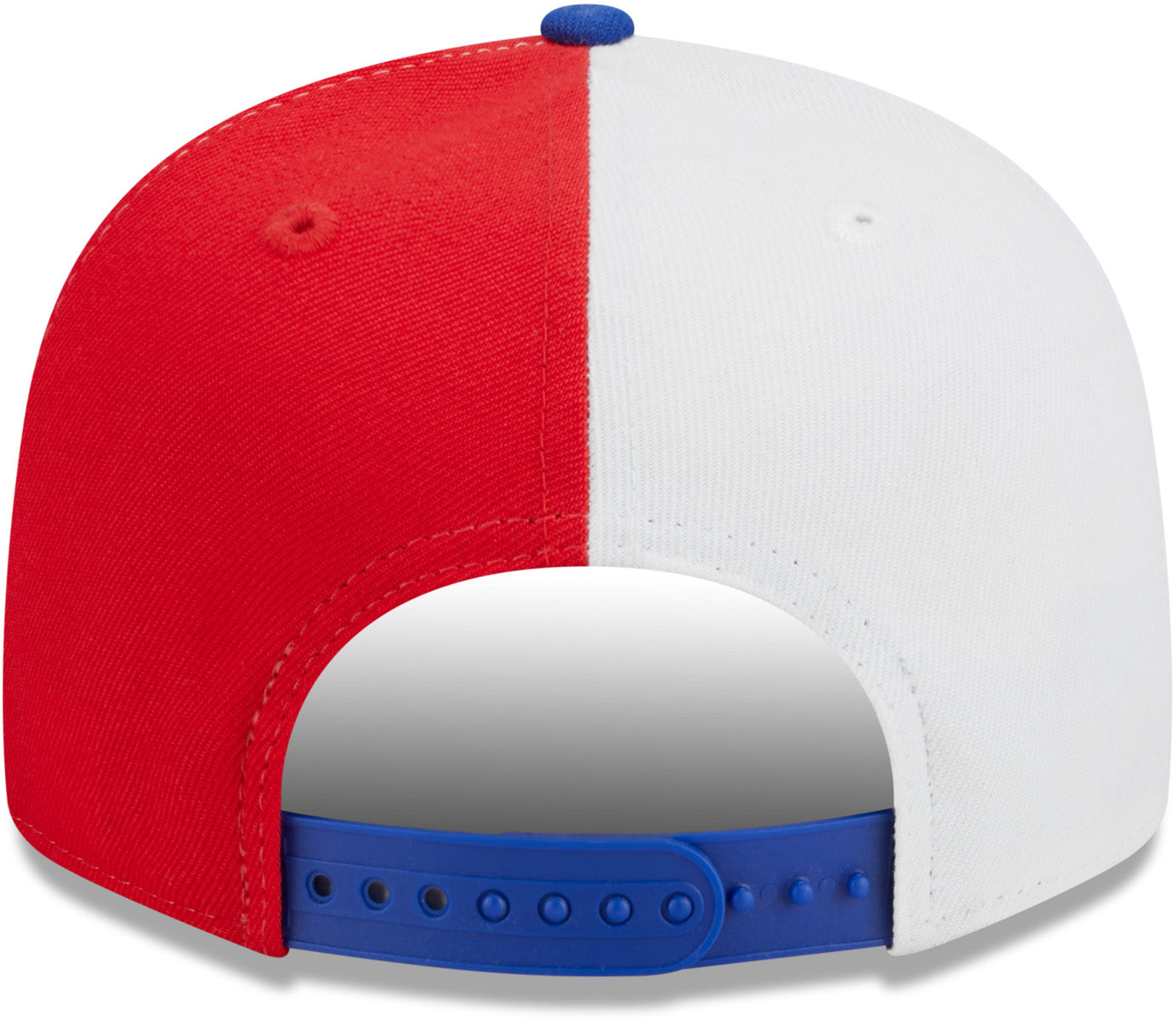 Houston Oilers New Era Team Script 9FIFTY Snapback Hat - Light Blue/Red