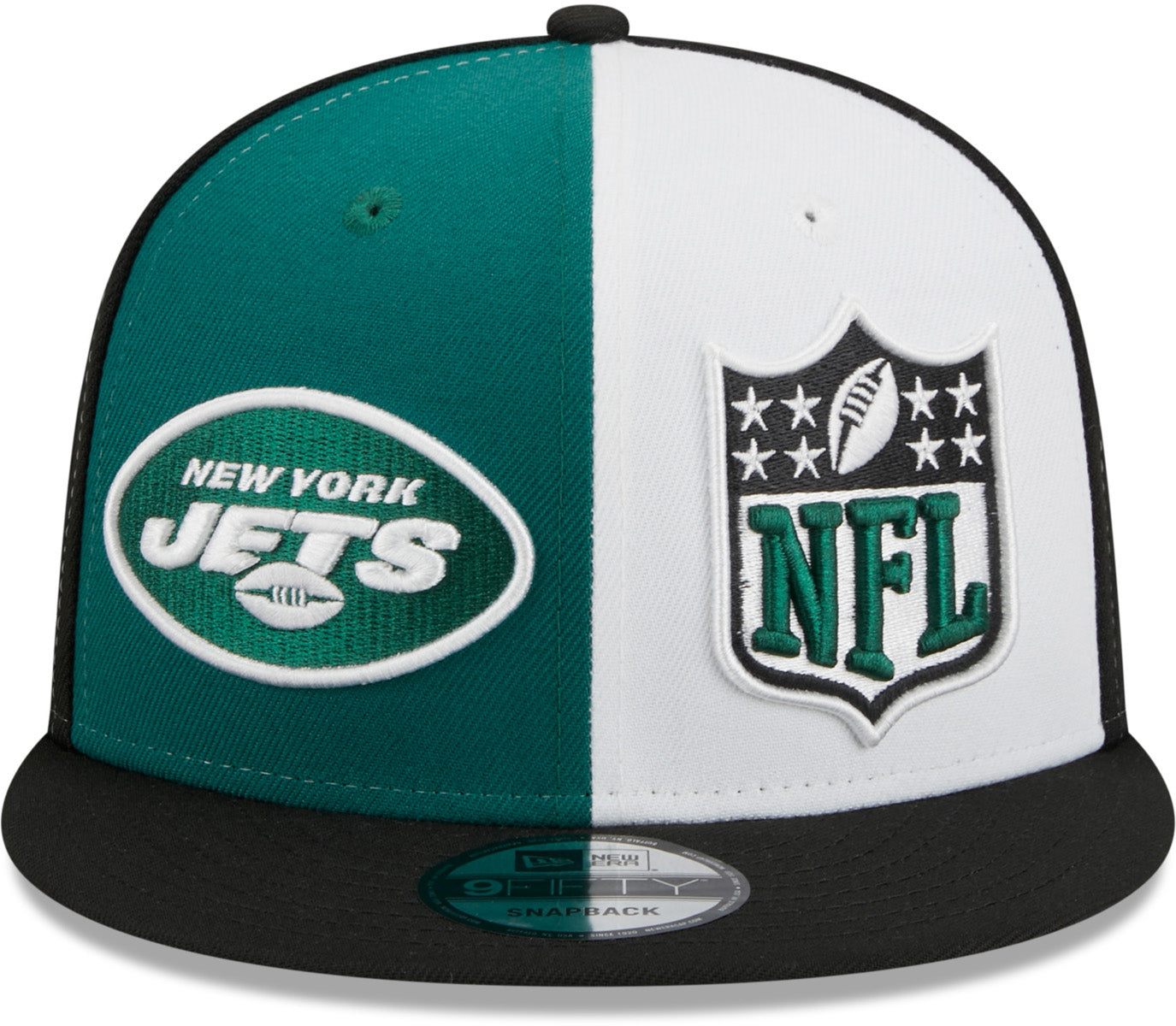 Men's New Era Green New York Jets Classic Trucker 9FIFTY Snapback Hat