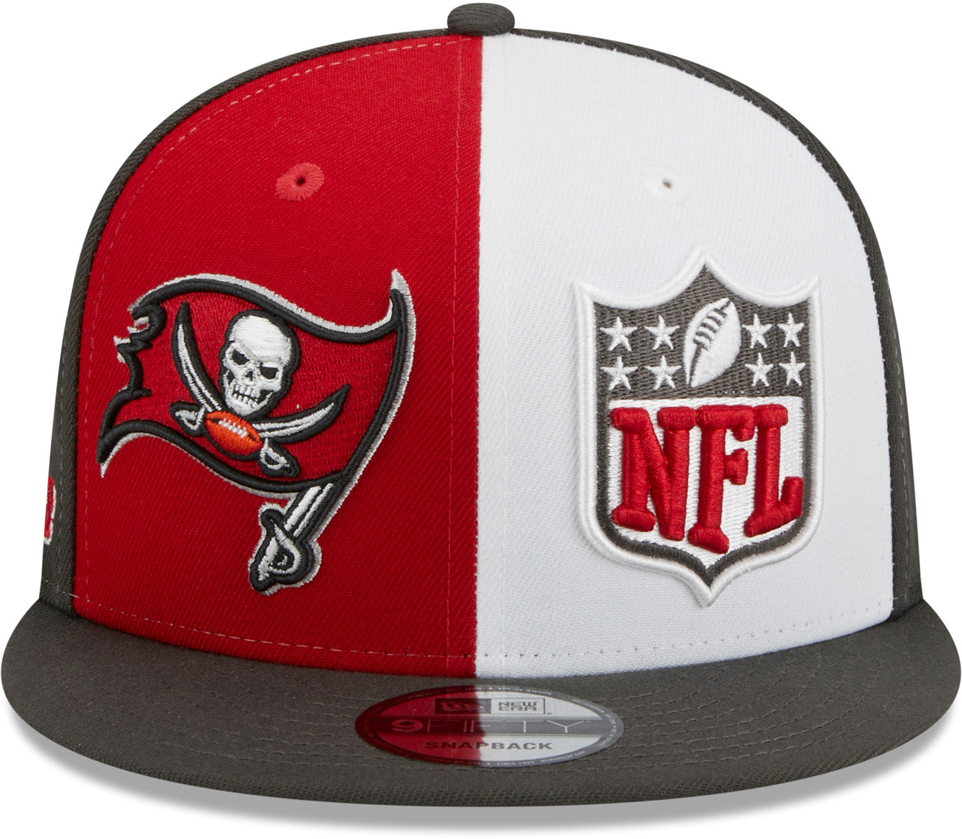 Tampa Bay Buccaneers 2021 NFL SIDELINE HOME Red Fitted Hat