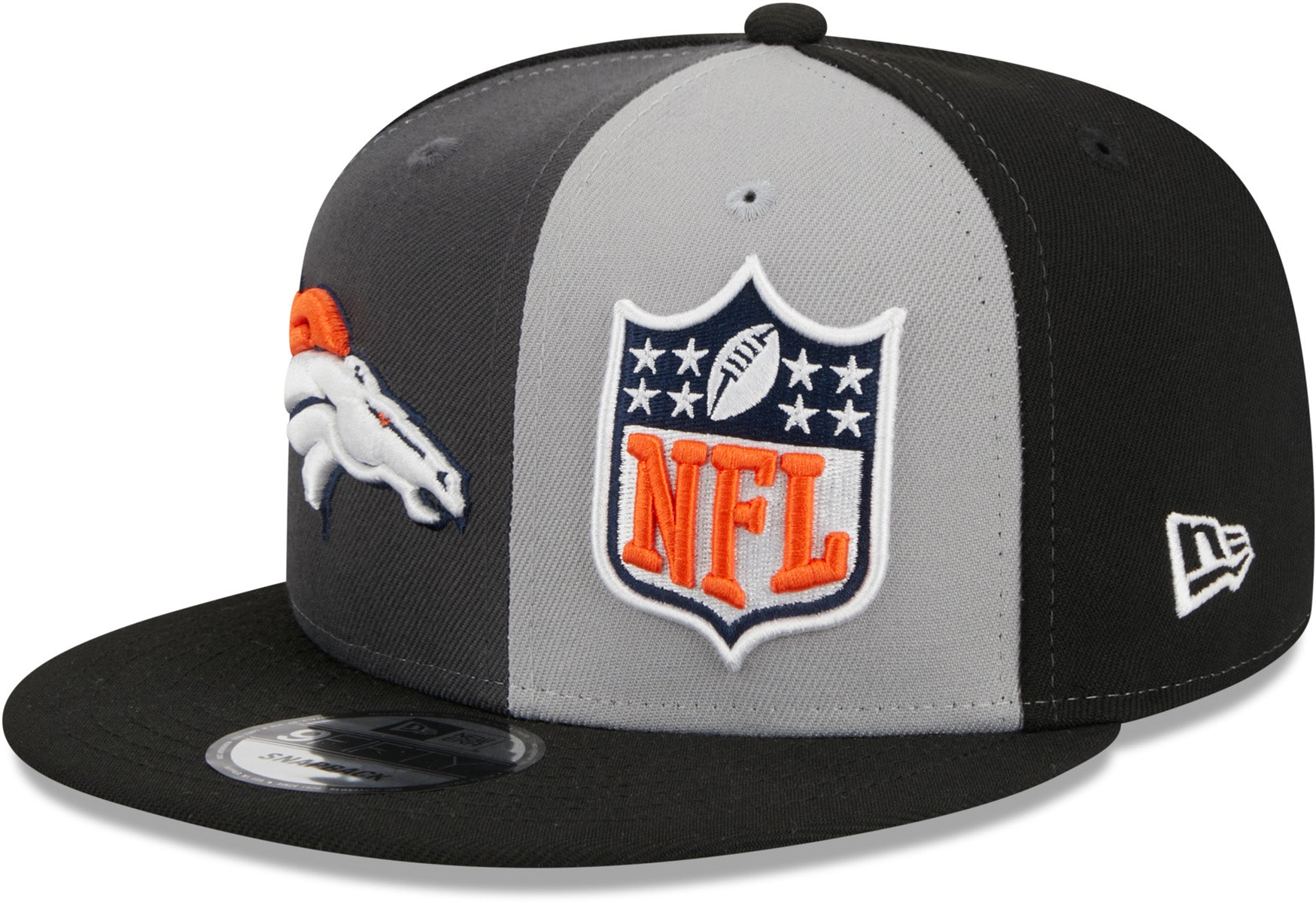 Men's Denver Broncos New Era Gray/Black 2023 Sideline 39THIRTY