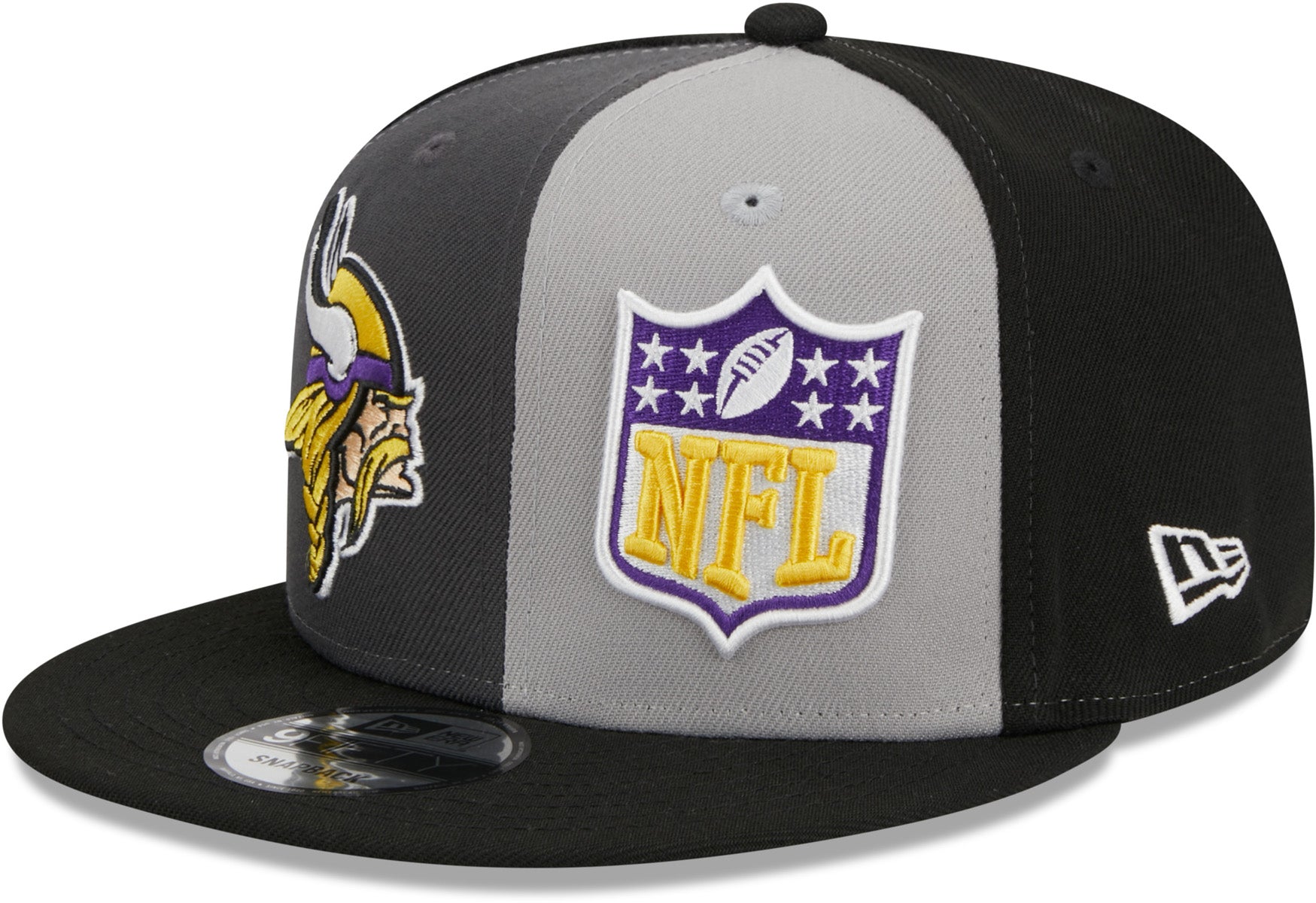 Minnesota Vikings NFL 2023 Sideline New Era 9Fifty Grey Snapback