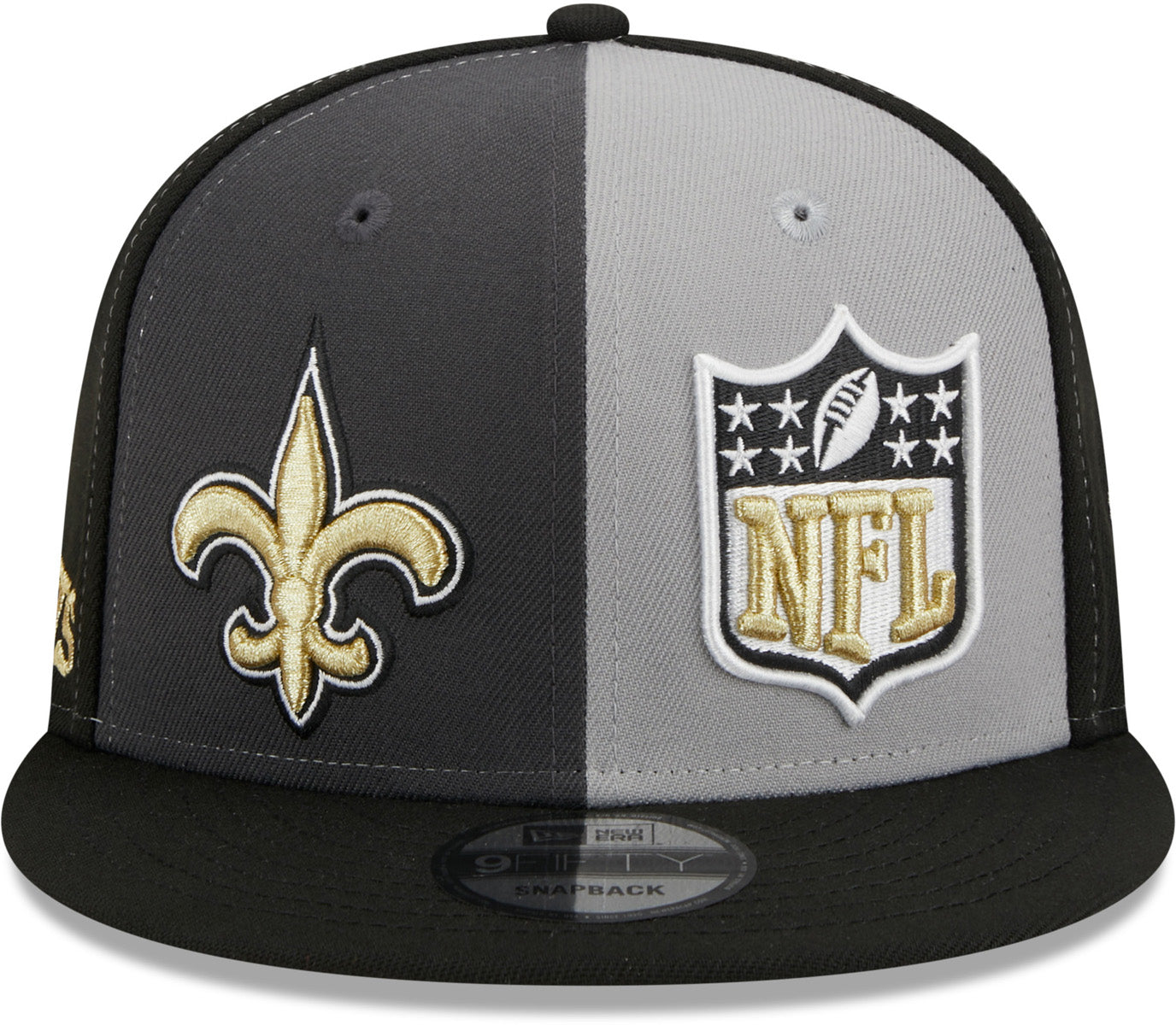 New Orleans Saints NFL 2023 Sideline New Era 9Fifty Grey Snapback