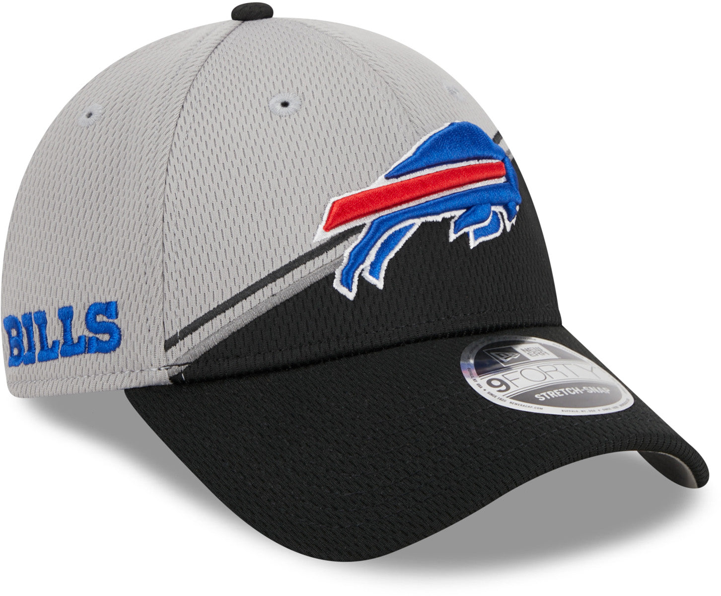 New Era / Men's Buffalo Bills Blue Sideline 2021 Home 39Thirty Stretch Fit  Hat