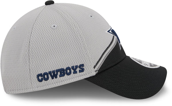 Dallas Cowboys NFL 2023 Sideline New Era 9Forty Stretch Snap Grey