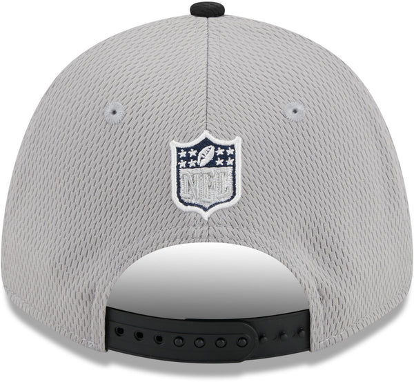 Dallas Cowboys NFL 2023 Sideline New Era 9Forty Stretch Snap Grey Team Cap