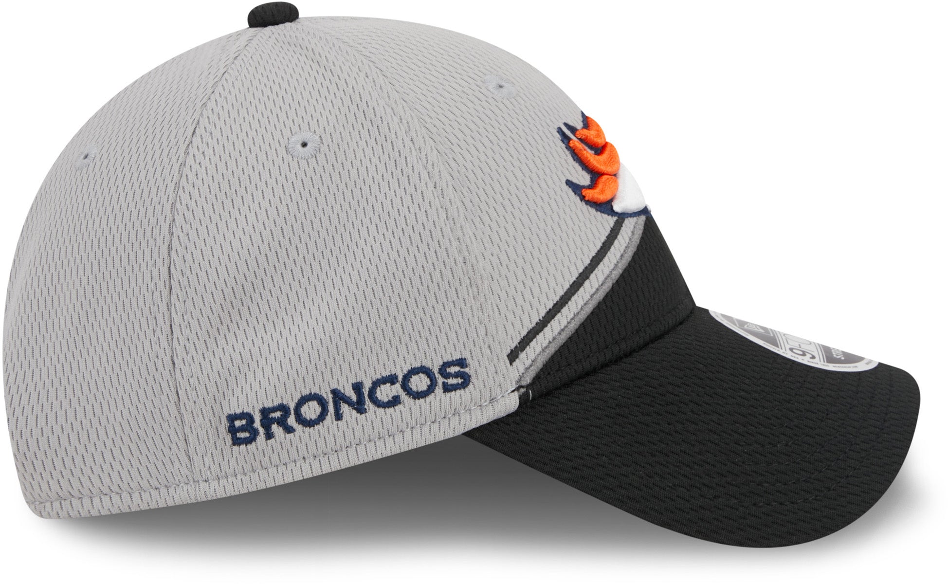 Denver Broncos NFL 2023 Sideline New Era 9Fifty Grey Snapback Team