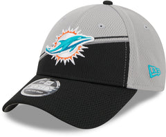 Miami Dolphins NFL 2023 Sideline New Era 9Fifty Grey Snapback Team