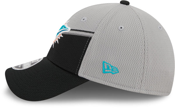 Miami Dolphins NFL 2023 Sideline New Era 9Fifty Grey Snapback Team