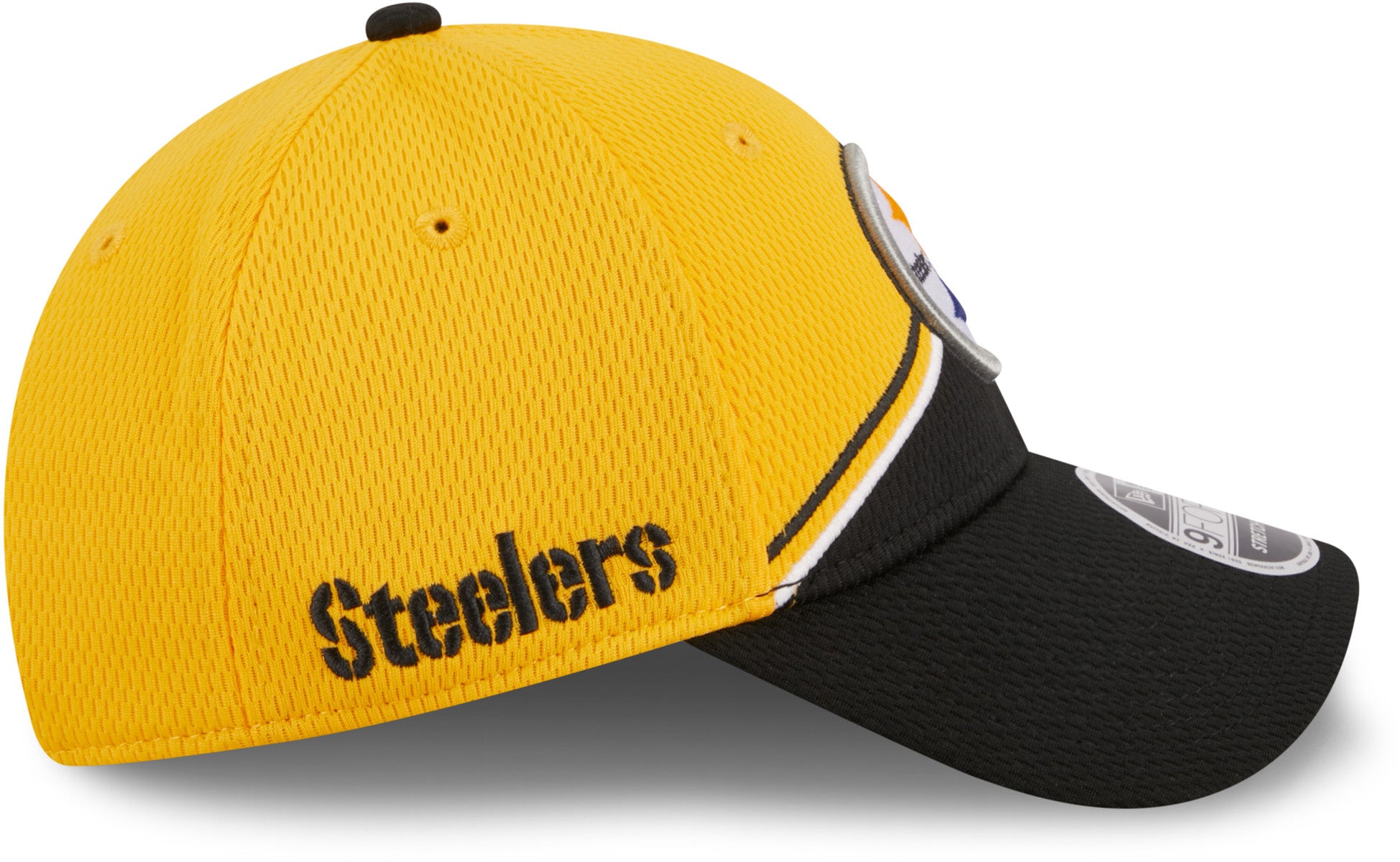 Pittsburgh Steelers NFL 2023 Sideline New Era 9Forty Stretch Snap Team Cap