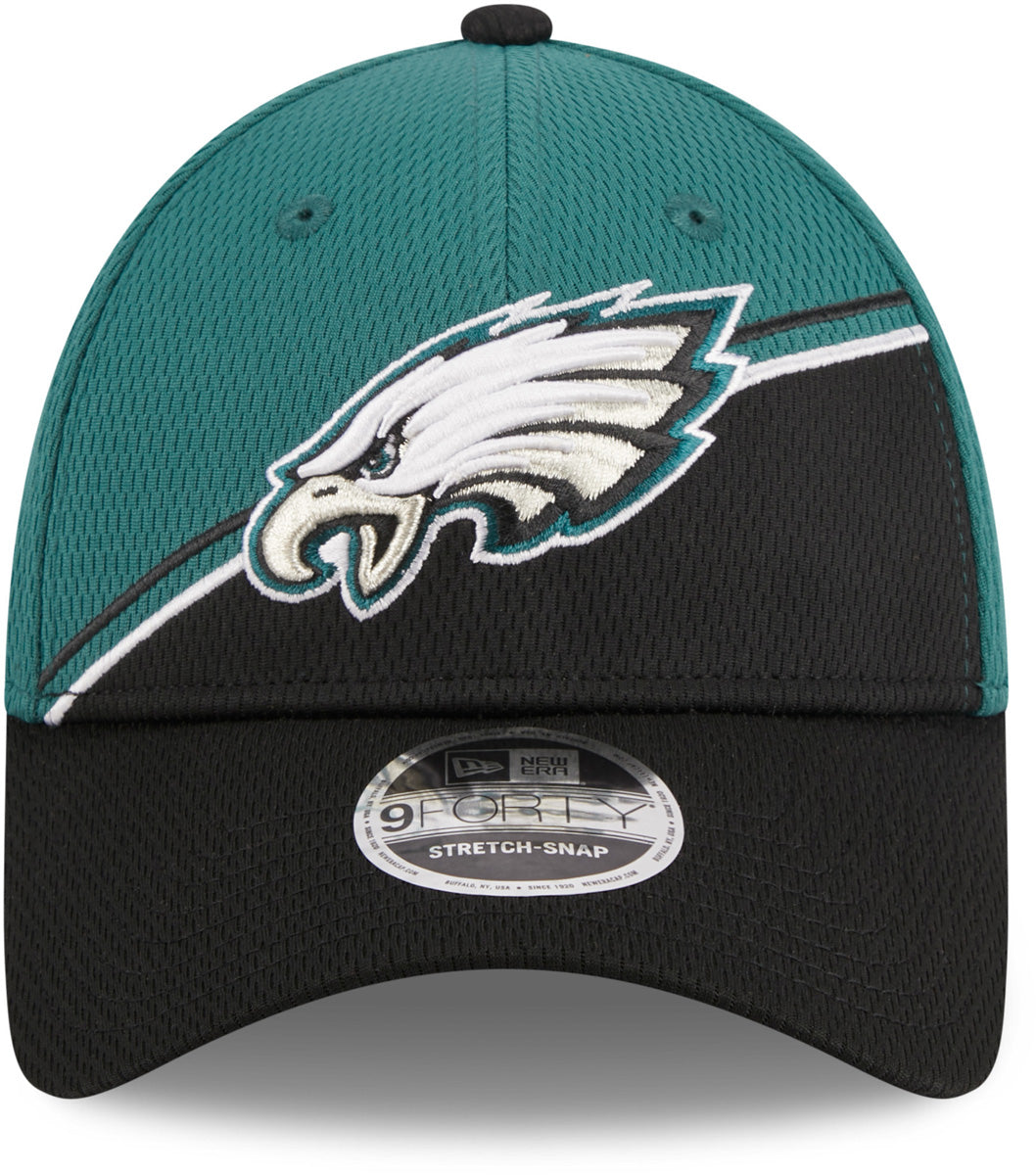 Philadelphia Eagles NFL 2023 Sideline New Era 9Forty Stretch Snap