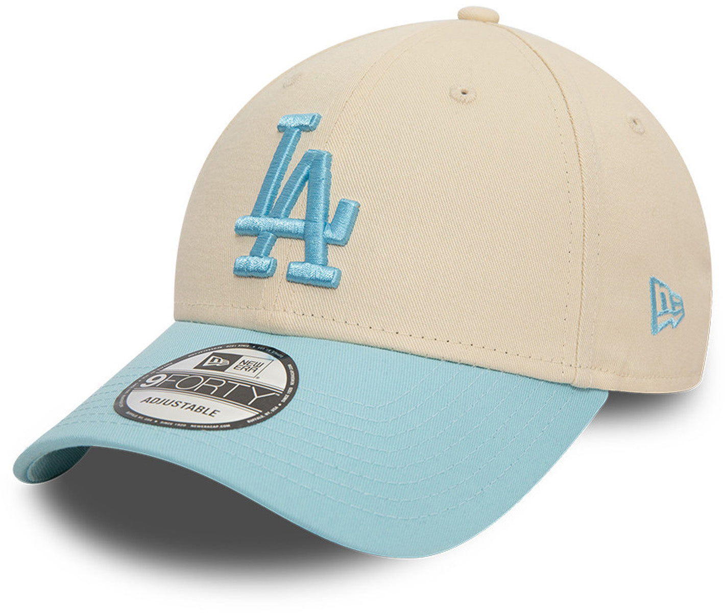 New Era 9Forty A-Frame Los Angeles Dodgers Snapback Hat - Light