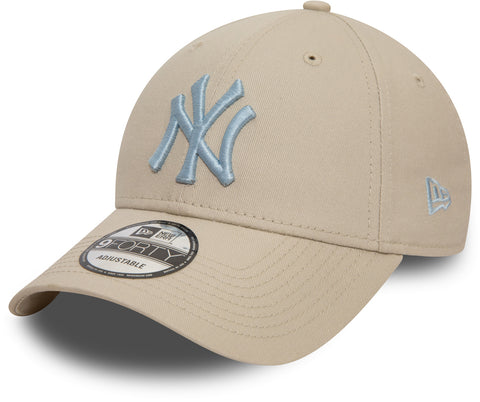New Era Gorra de béisbol negra ajustable 940 League Basic NY Yankees