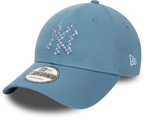 New Era Gorra de béisbol negra ajustable 940 League Basic NY Yankees