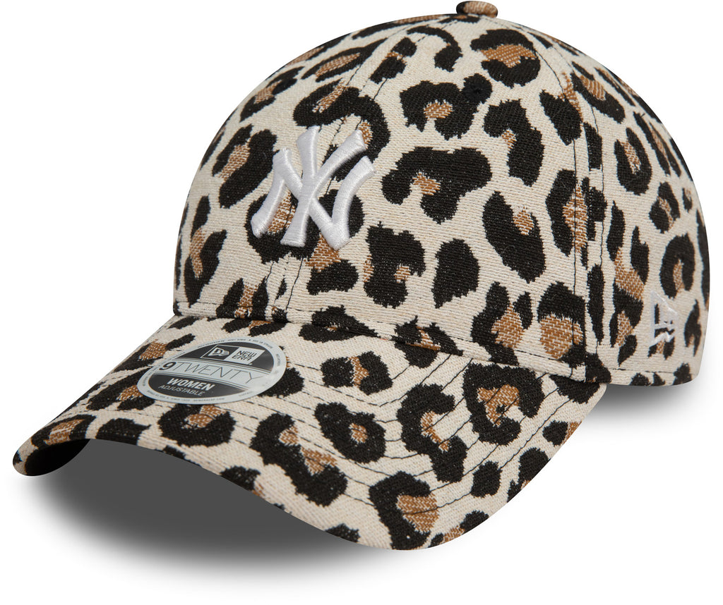 New York Yankees Womens New Era 9Twenty Jaquard Leopard Baseball Cap