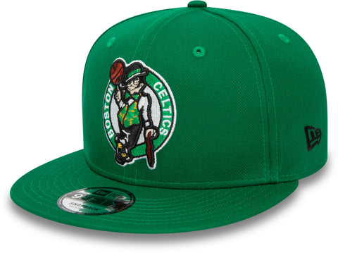 Boston Celtics New Era 9Fifty NBA Rear Logo Team Snapback Cap - pumpheadgear, baseball caps