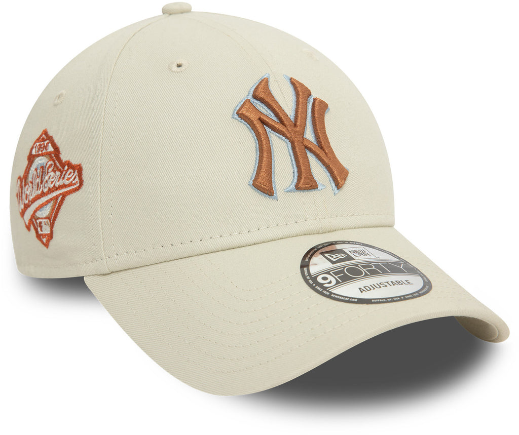 New York Yankees New Era 9Forty MLB Patch Off White Baseball Cap