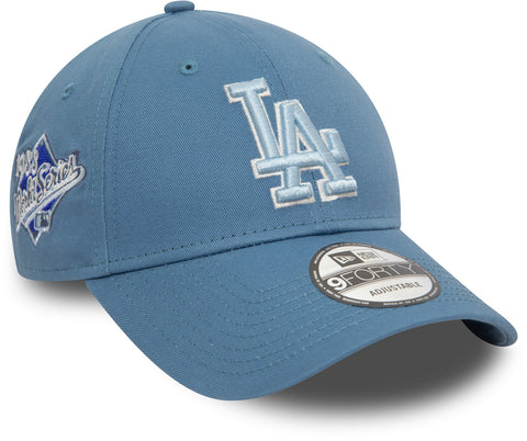 Los Angeles Dodgers New Era 9Forty MLB Patch Blue Baseball Cap - pumpheadgear, baseball caps