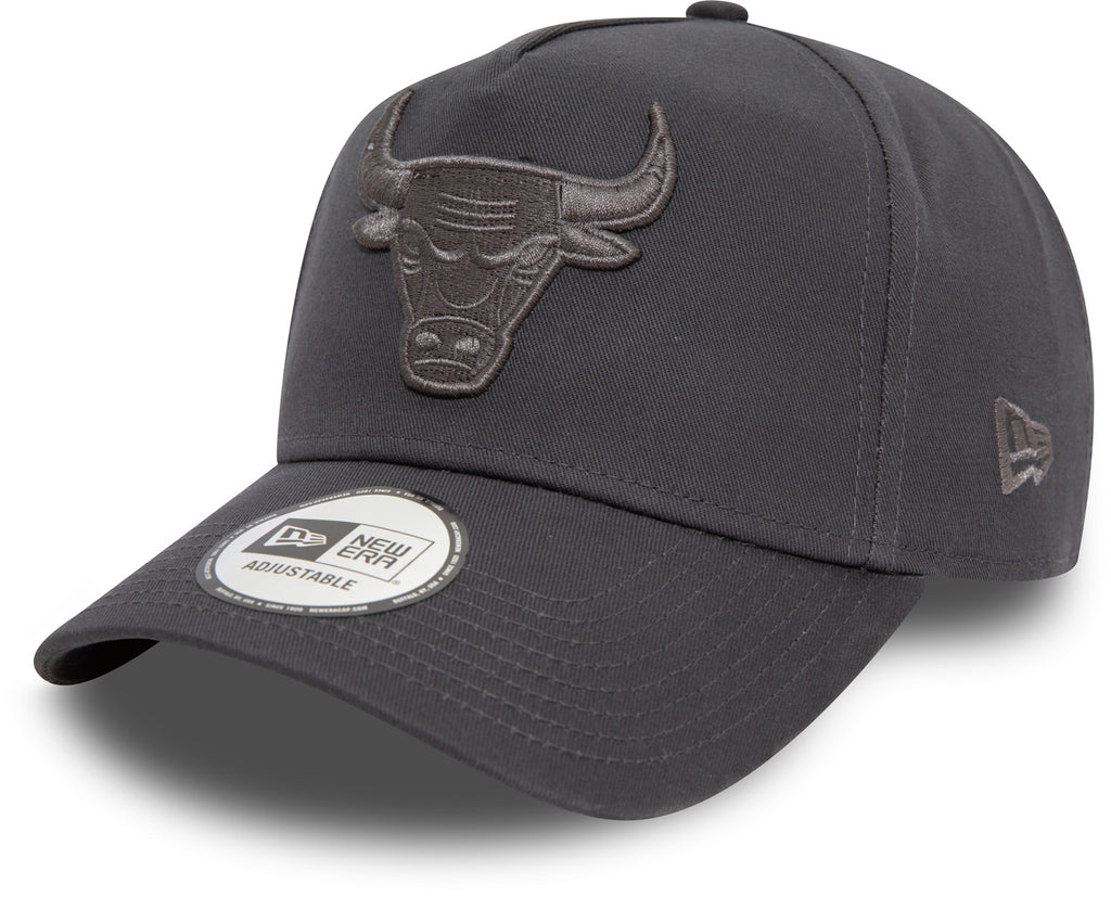 Chicago Bulls New Era NBA Team E-Frame Graphite Trucker Cap