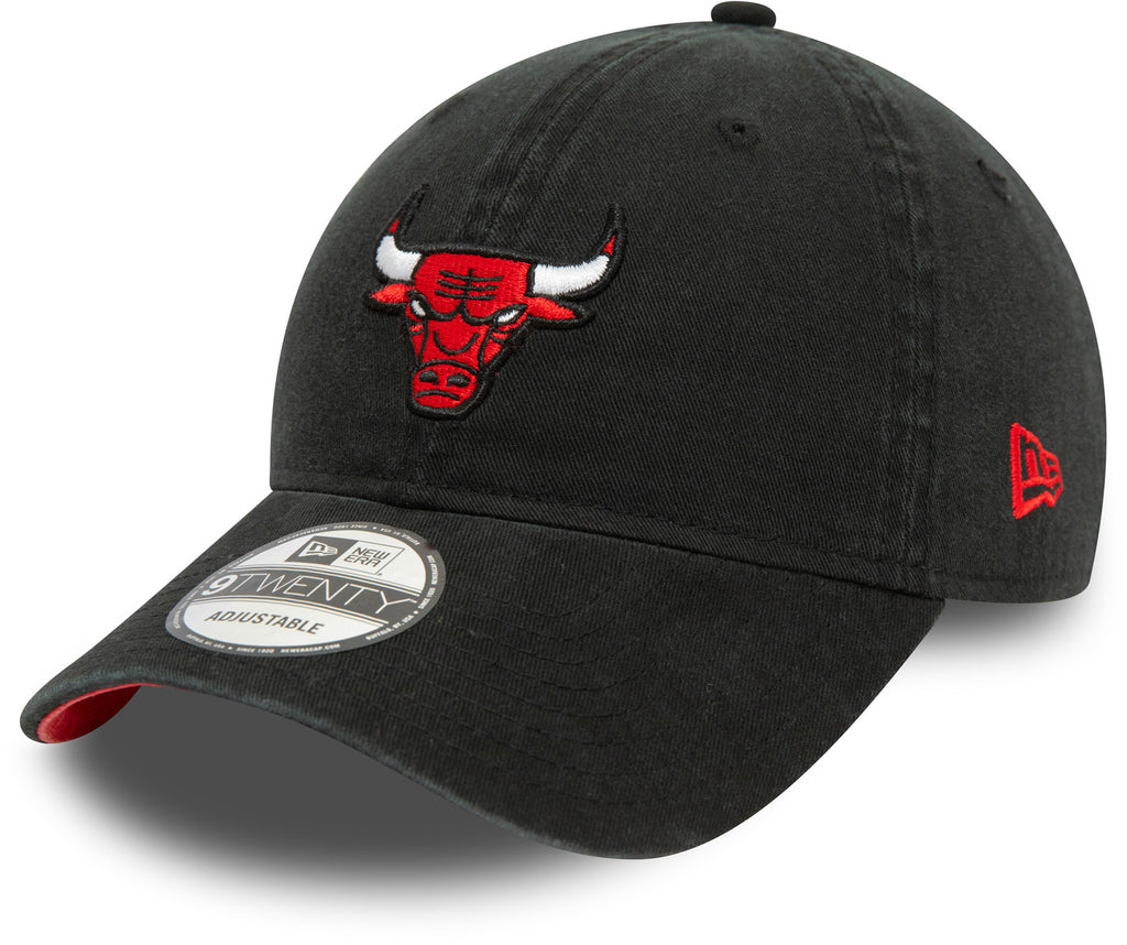 Chicago Bulls New Era 9Twenty NBA Black Team Cap