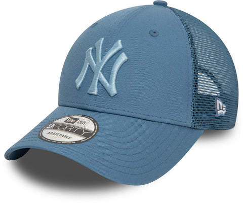 New York Yankees New Era 9Forty Home Field Blue Trucker Cap - pumpheadgear, baseball caps