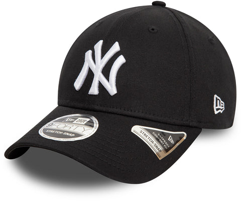 New York Yankees New Era 9Forty Stretch Snap Black Baseball Cap