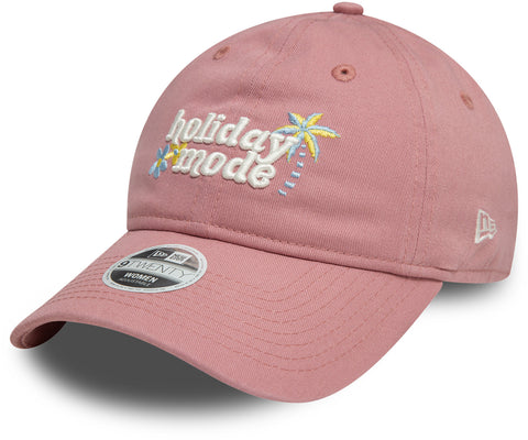 Womens New Era 9Twenty Holiday Mode Dusty Pink Cap