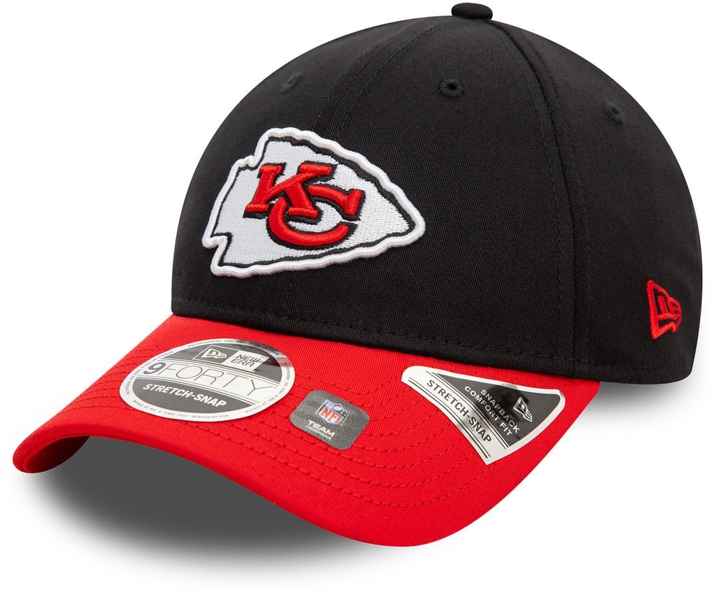 Kansas City Chiefs New Era 9Forty Stretch Snap NFL Team Cap