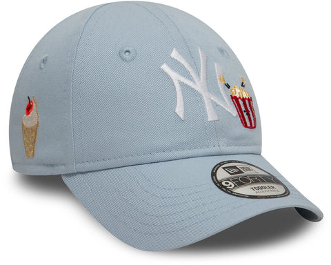 Gorra de béisbol marrón New York Yankees New Era 9Forty para niños pequeños (2 - 4 años)