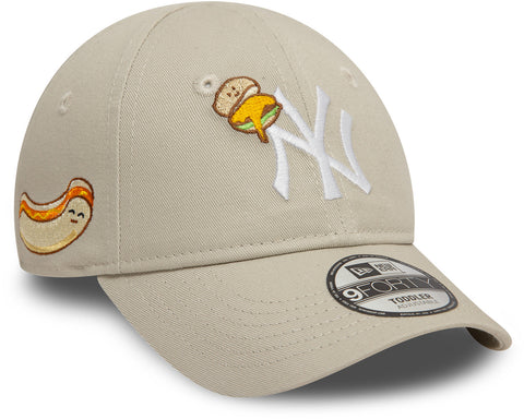 ニューヨーク ヤンキース New Era 9Forty 幼児用 ブラウン ベースボール キャップ (2 ～ 4 歳)