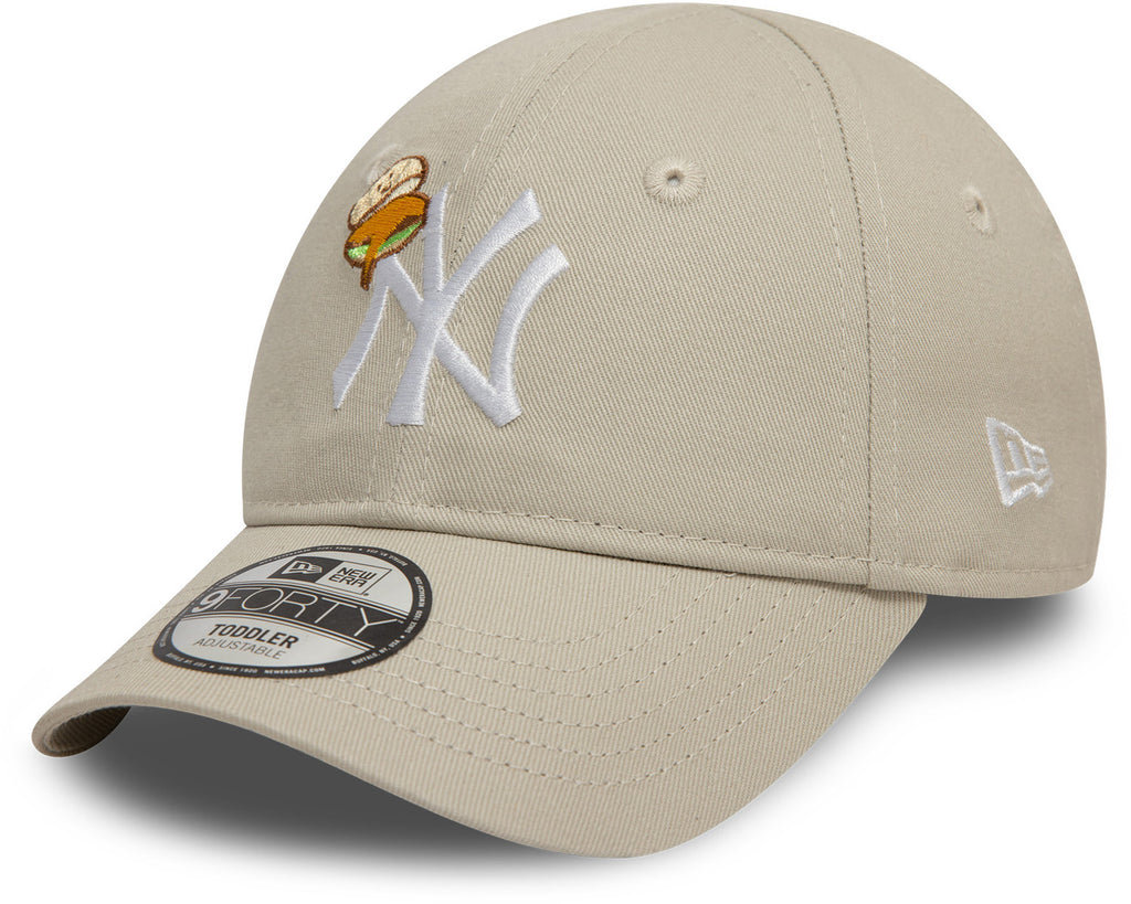 New York Yankees Toddler New Era 9Forty Icon Stone Baseball Cap