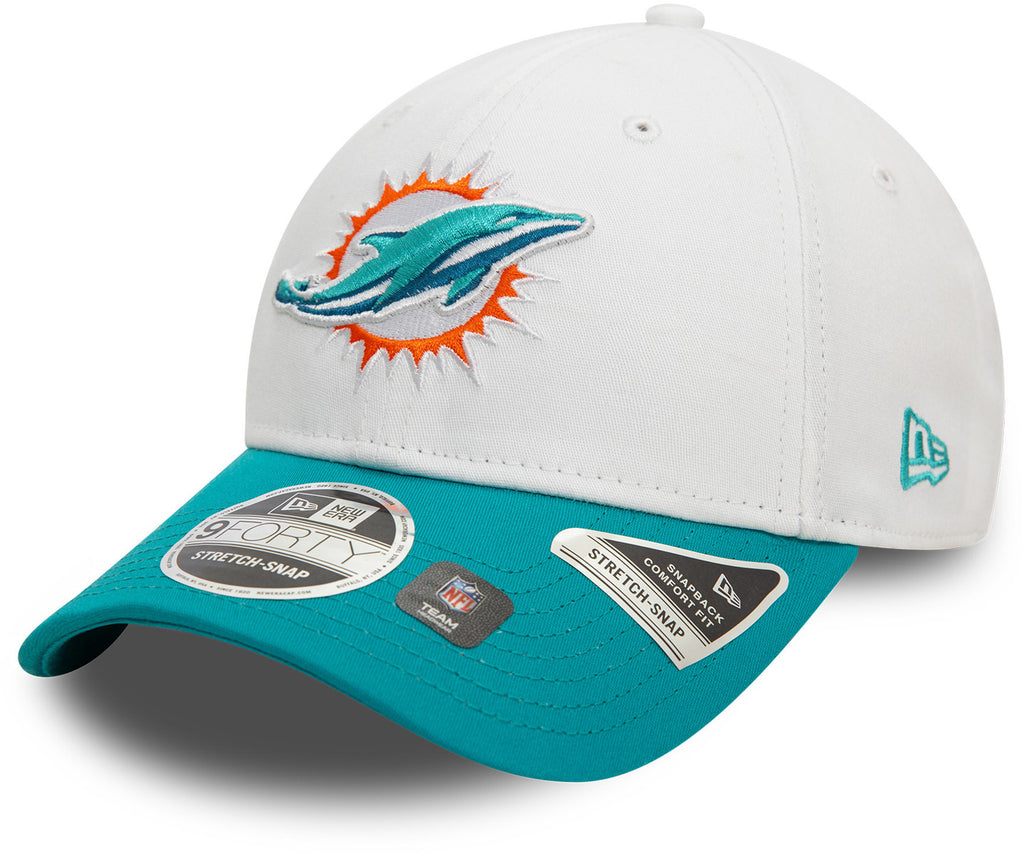 Miami Dolphins New Era 9Forty Stretch Snap NFL Team Cap