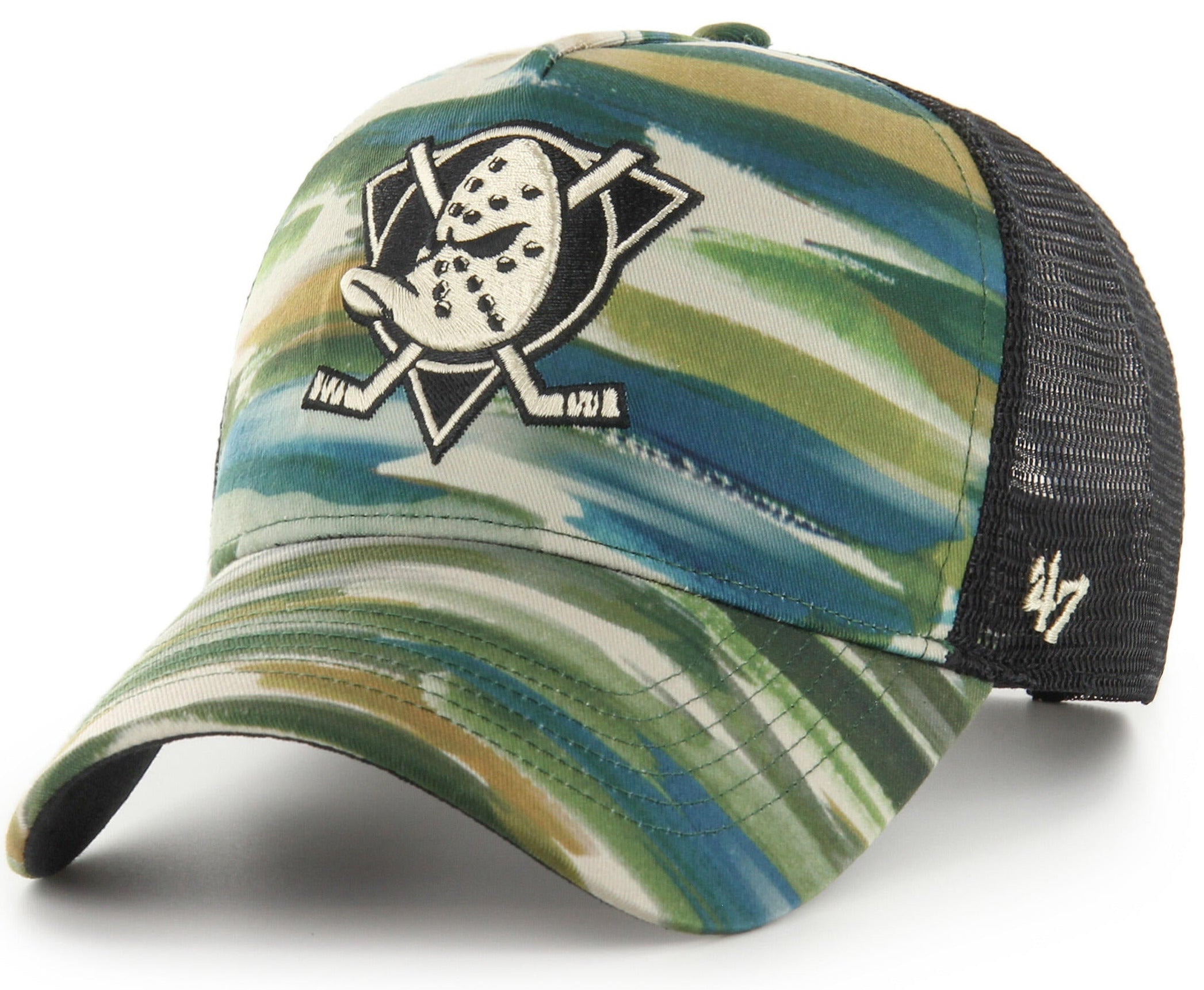 San Jose Sharks 47 Brand MVP Adjustable Black NHL Cap